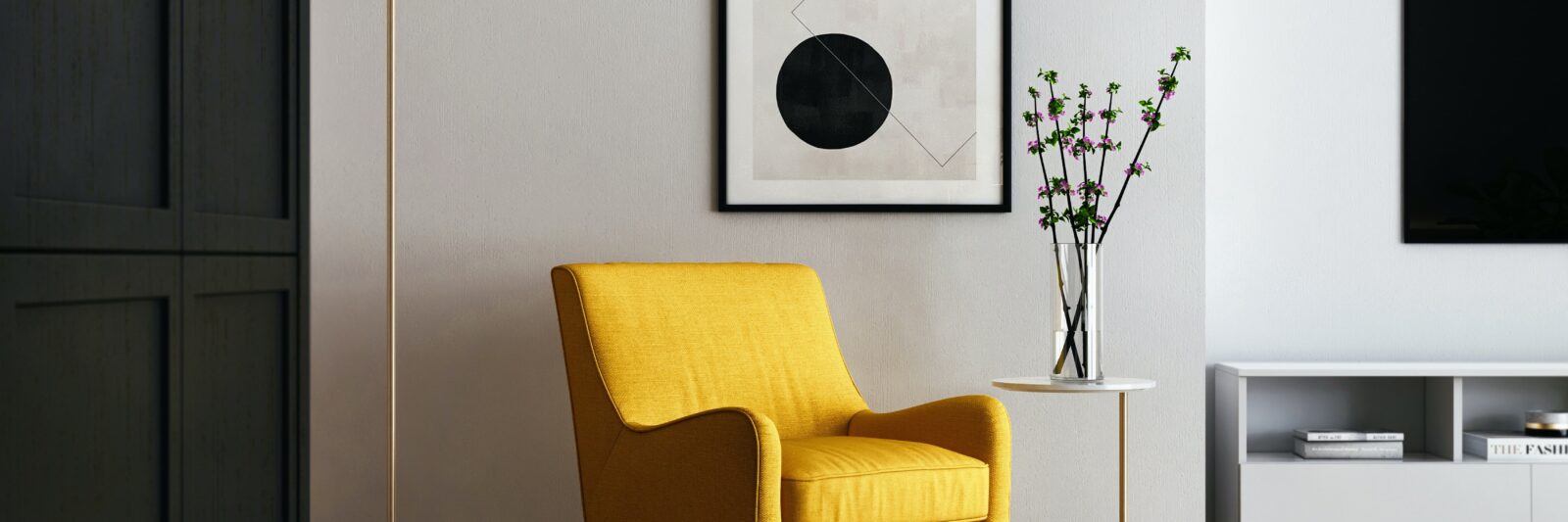 Decorazione di interni, carta da parati, quadri fotografici, rivestimento mobili. Vesta.